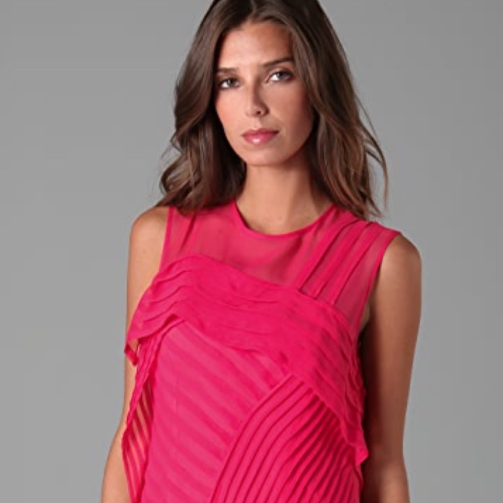 Nanette Lepore Runway All Tucked Out Dress